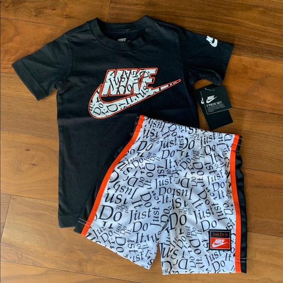 Nike Other - Nike Toddler Boys 2 Piece T-Shirt Shorts 3T NWT